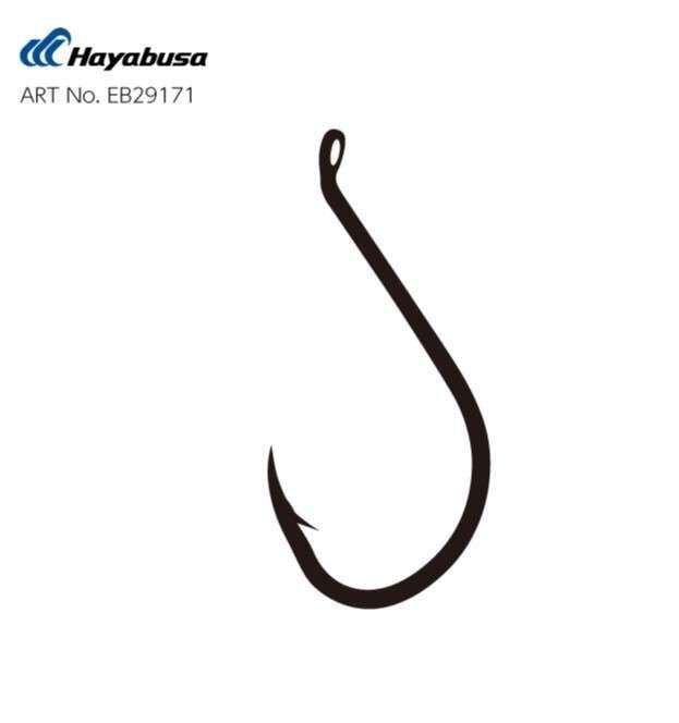 Hayabusa HBEK 562 Delikli Octopus Sinarit İğnesi Black Nikel