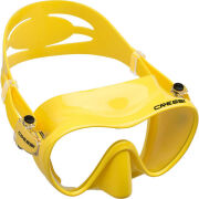 Cressi F1 Frameless Dalış Maskesi YELLOW/YELLOW - ÇOCUK