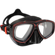 Cressi Prisma Dalış Maskesi BLACK / RED