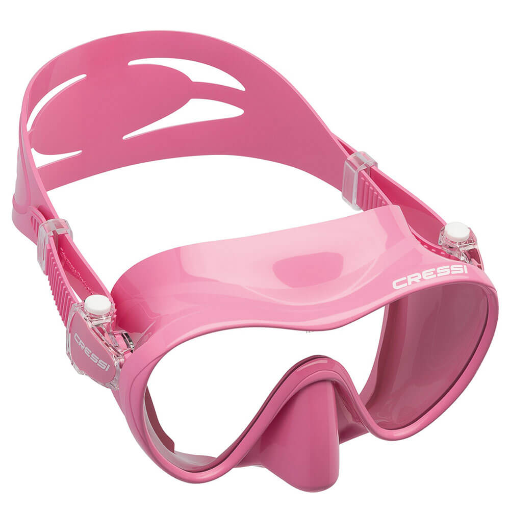 Cressi F1 Frameless Dalış Maskesi PINK - YETİŞKİN