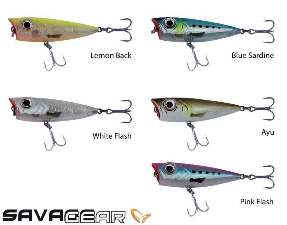 Savage gear 3D Minnow Pop Walker 43 3g Suni Maket Balık