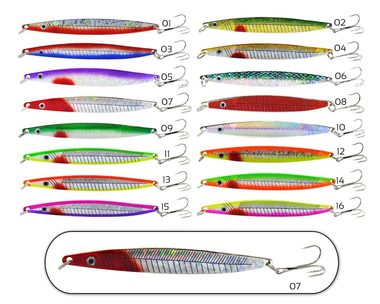 Captain 6115 Lüfer Kaşığı 26gr Hunter 105cm Captain 6115 Lüfer Kaşığı 26gr Hunter 105cm