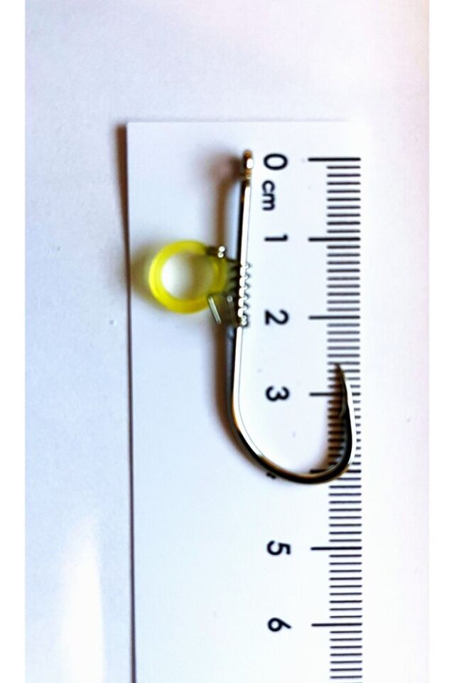 5 adet 3/0 Çelik Canlı Karides-Teke İğnesi Levrek ve Eşkina avı için + Eva takım sarma makarası