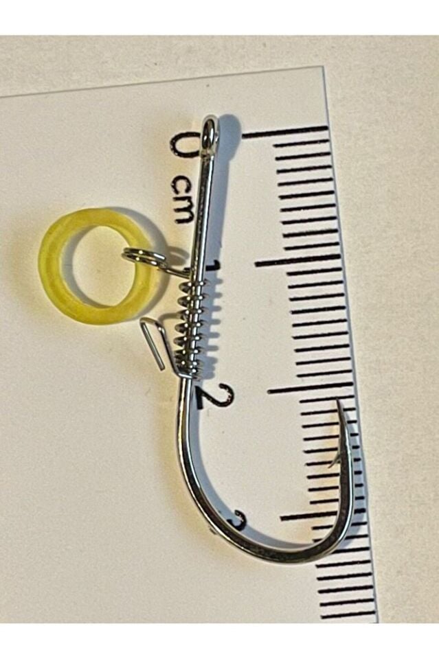 5 adet 1/0 Balık İğnesi Canlı Karides için karbon çelik + takım sarmak için eva makara