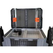Captain 7212 Profesyonel Spin Takım Çantası ve Kamış Tutucu 42x25x28cm