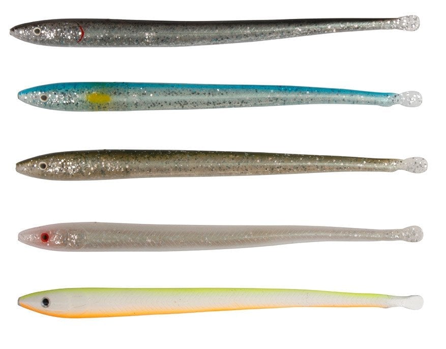 Savage gear LB Sandeel Slug 14 cm 6 Adet Suni Maket Balık