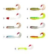 Captain 3571 Taifun Soft 10cm Levrek Silikonu 5li Paket Suni Yem 1