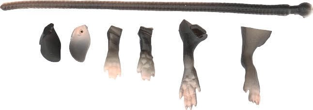 Savage gear LB 3D Rad Maintenance Kit 20 cm Black Suni Maket Balık