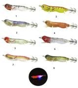 Captain 3016 Işıklı Kalamar Zokası 8cm Fukado Squid