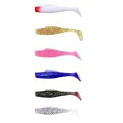 Captain 3070 Healer Soft 6gr 85cm Levrek Silikonu 6lı Mix Set Suni Yem