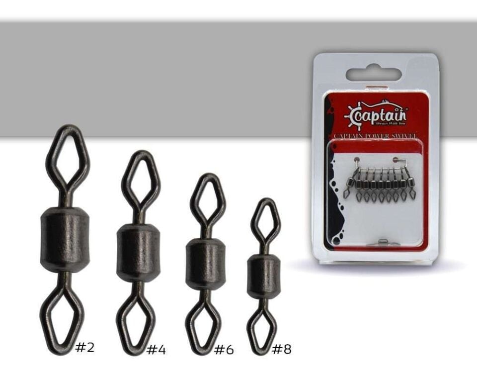 Captain 5080 Elmas Gözlü Fırdöndü 10lu Paket Black Nikel