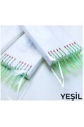 Tekne Avına Özel Mega Set! Yeşil Simli Çapari (6 ADET) - 10 Köstekli