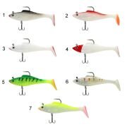Captain 3567 Cracker Soft 10cm Levrek Turna Silikonu 3lü Set Suni Balık 7