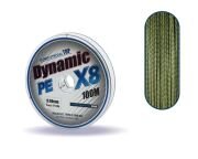 Captain Dynamic Soft PE 8 Örgü İp Misina 100mt Yeşil