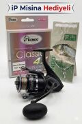 Okuma Wave Power WP-6000A1  Kendo Classic 4x 300m 0.18mm İp Misina ve Hazır Takım Hediye