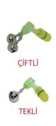 Captain Olta Zili Plastik Vidalı Işıklı 16mm