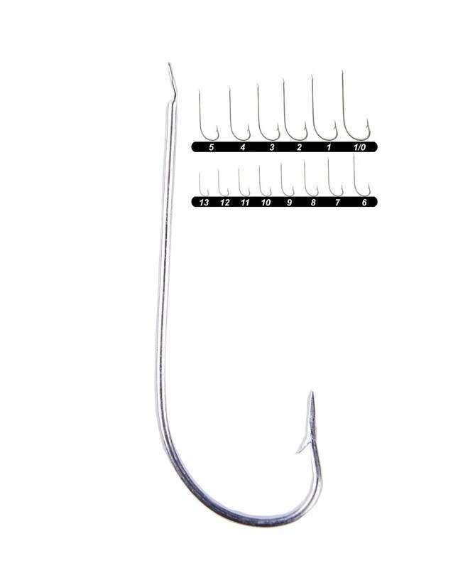 Youvella 1307 Palalı Çapraz Olta İğnesi 1000li Paket Galvaniz