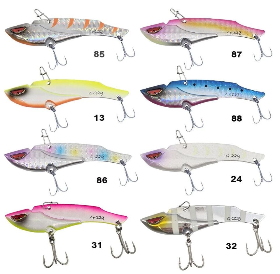 Kendo LV Gantetsu Vib 70S 74mm 22gr Suni maket Balık