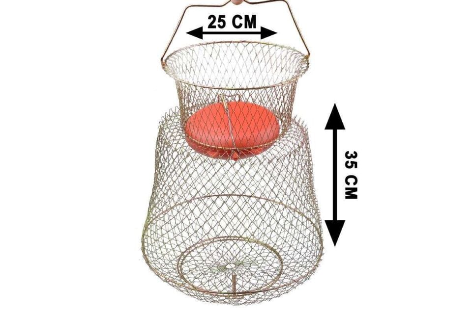 Captain Şamandralı Tel Livar Balık Sepeti 12mm Göz