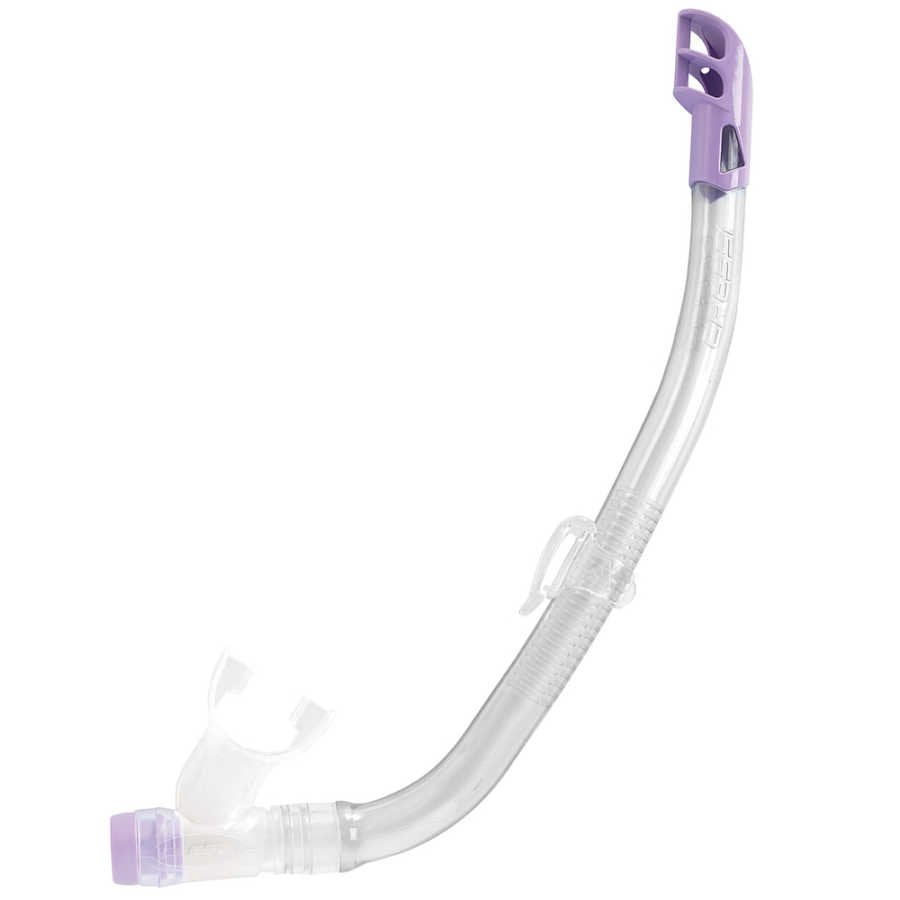 Cressi Top Şnorkel CLEAR/LILAC