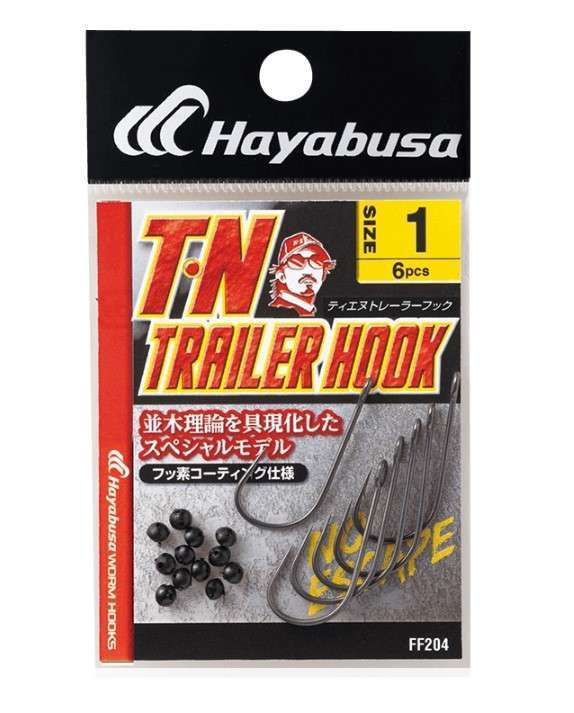 Hayabusa FF 204 TN Trailer Delikli Çupra İğnesi Teflon Black
