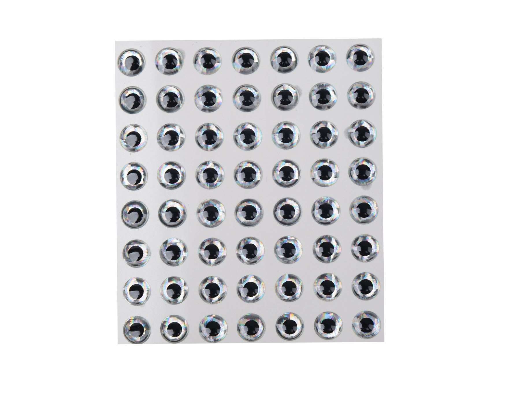 Captain 7633 Göz 8mm Naturel Silikon Damla Göz 49lu Paket