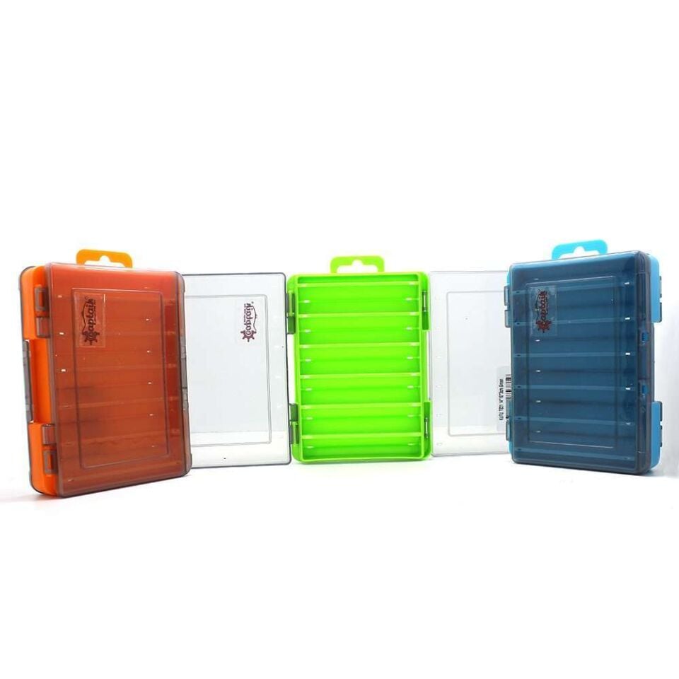 Captain 7221 Sahte Balık Kutusu 12 Gözlü 13x9x35cm