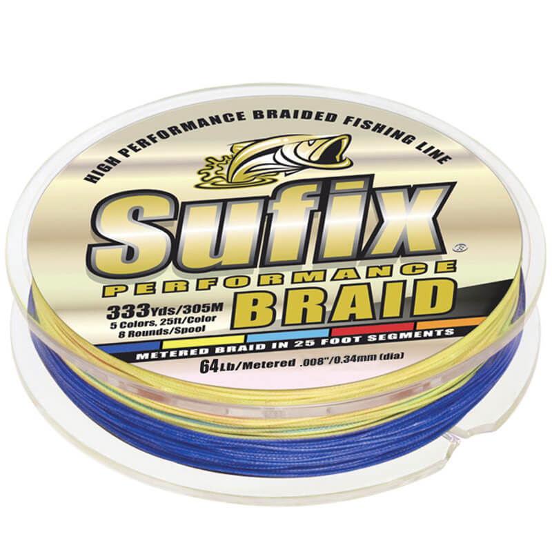 Sufix Performance Braid İp Misina MULTICOLOR - 0.58MM / 600MT / 52.3KG