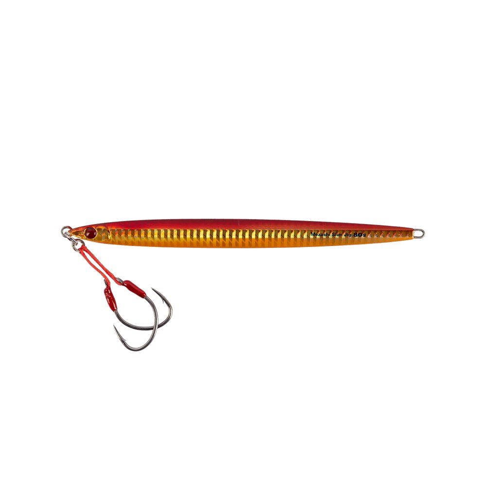 Mustad Mezashi Slim Jig SHIRASU GLOW - 80G