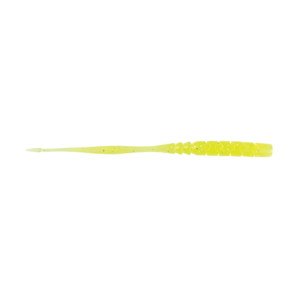 Mustad Aji Straight Tail Silikon Kurt 007 / WHITE LUMINOUS - 76MM / 12Lİ