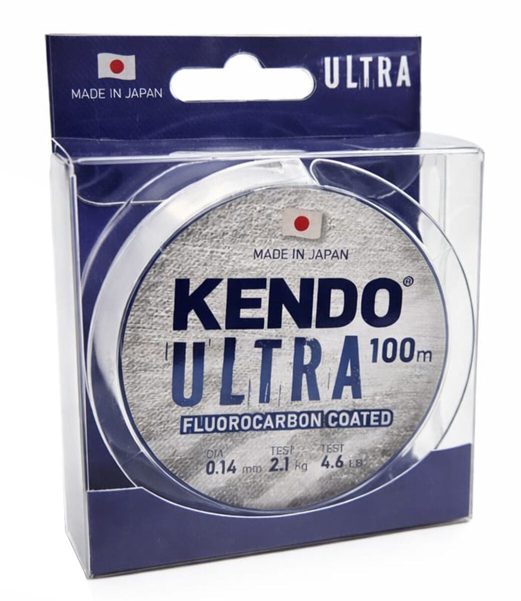 Kendo Ultra Fluorocarbon Coated 100m White Misina