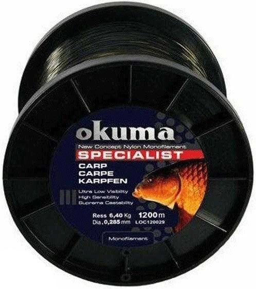 Okuma Carp 1200 mt 30,00 lb 13,36 kg 0,47 mm Camou Misina