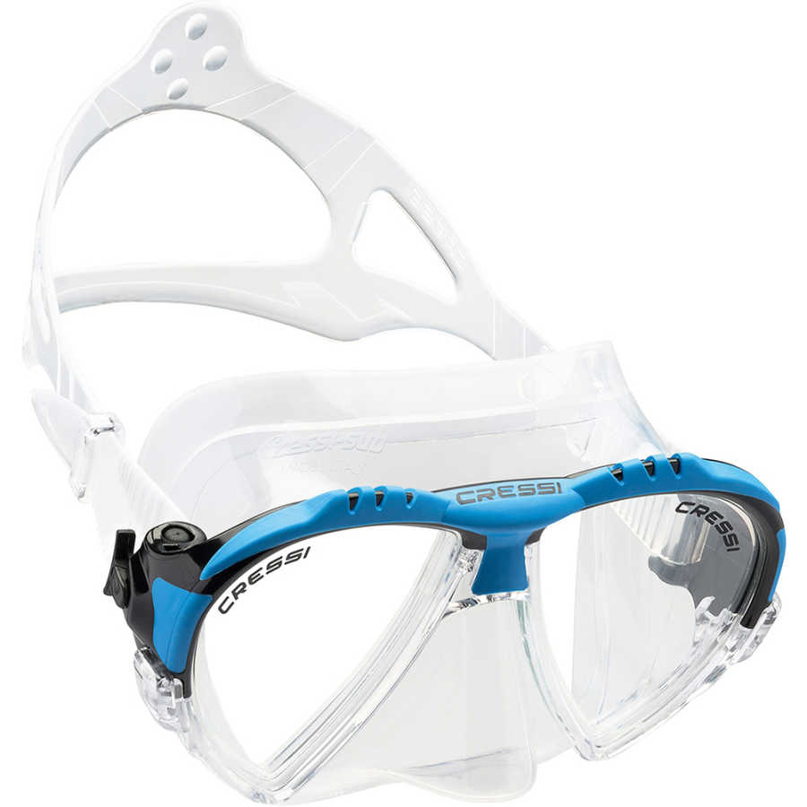 Cressi Matrix Dalış Maskesi CLEAR/BLUE