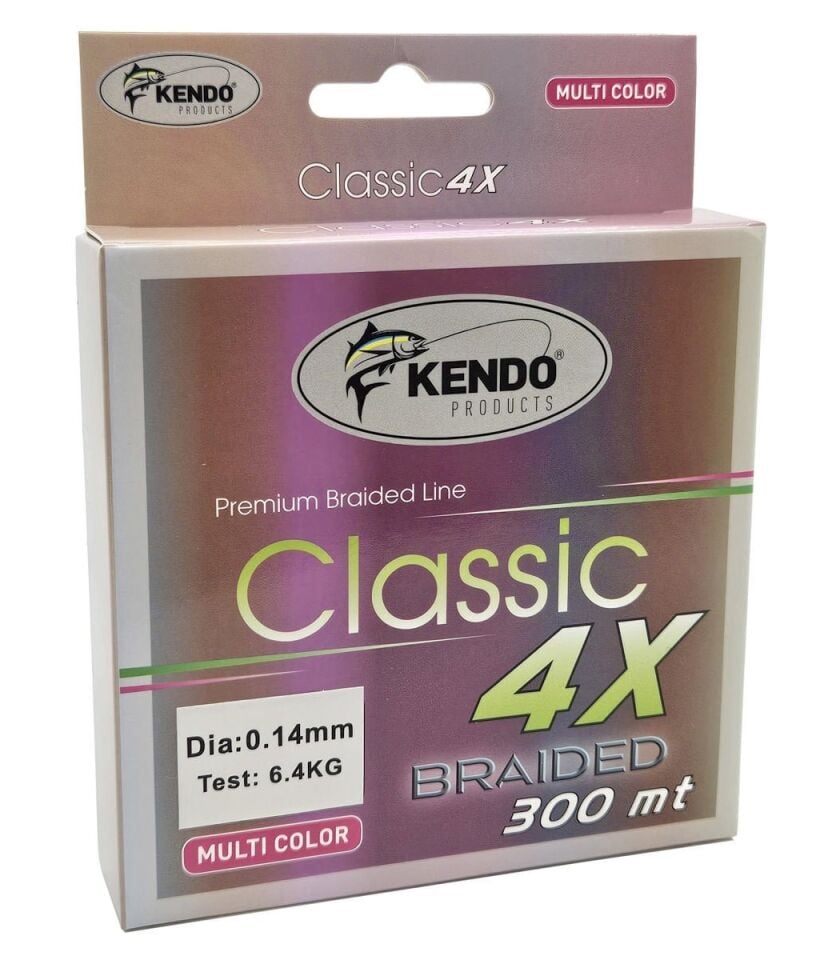 Tekne & Bot Balıkçılığı Hazır Olta Seti Okuma Aria 6000A -Kendo Holiday165cm kamış ve Classic 4x Örgü İp 0.18mm -Çapari (UV Glow Siml
