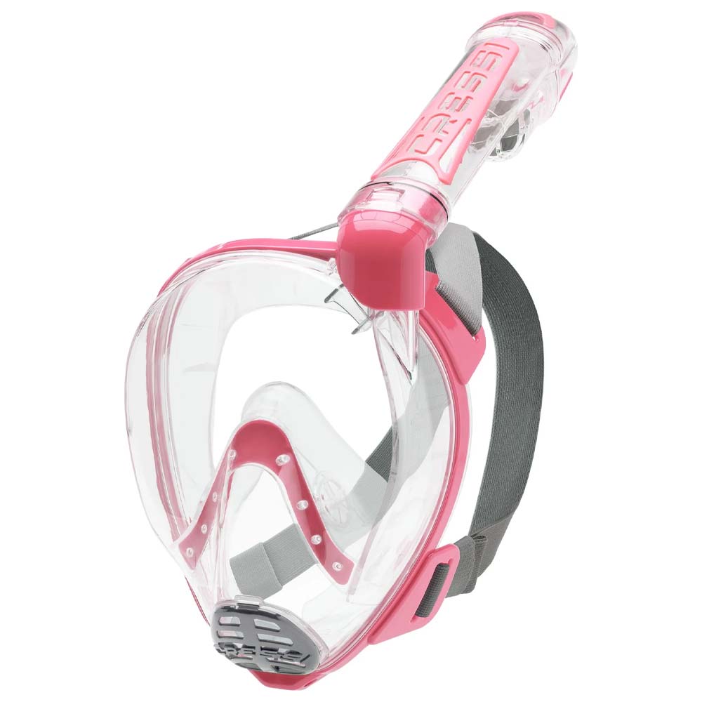 Cressi Duke Tam Yüz Maske CLEAR/PINK - S / M