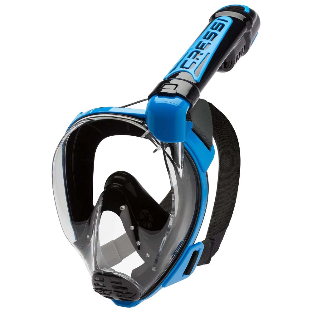 Cressi Duke Tam Yüz Maske BLACK/BLUE - S / M