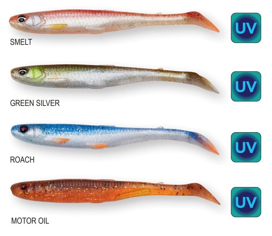 Savage Gear Slender Scoop Shad 11 cm 7 gr Clear Water Mix Suni maket Balık