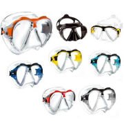 Cressi Matrix Dalış Maskesi CLEAR/YELLOW