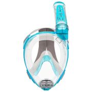 Cressi Duke Tam Yüz Maske CLEAR/BLUE - M / L