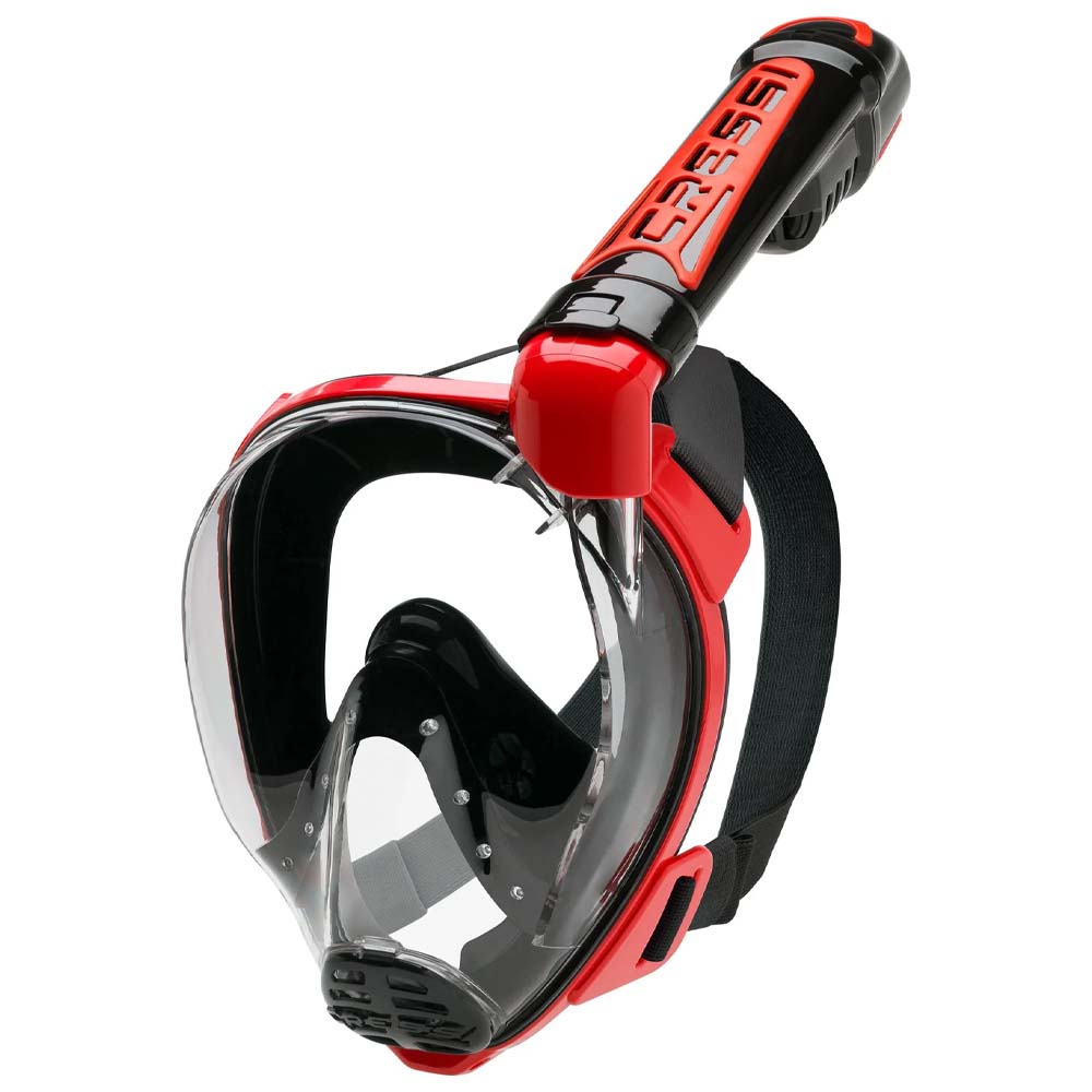 Cressi Duke Tam Yüz Maske BLACK/RED - M / L