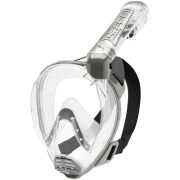 Cressi Duke Tam Yüz Maske CLEAR/SILVER - M / L
