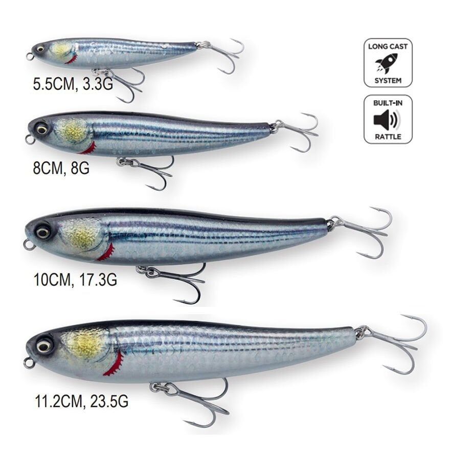 Savage Gear Bullet Mullet 10 cm 17.3gr Suni maket Balık