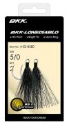 BKK Lone Diablo BT- Black Bucktail Olta İğnesi 3/0