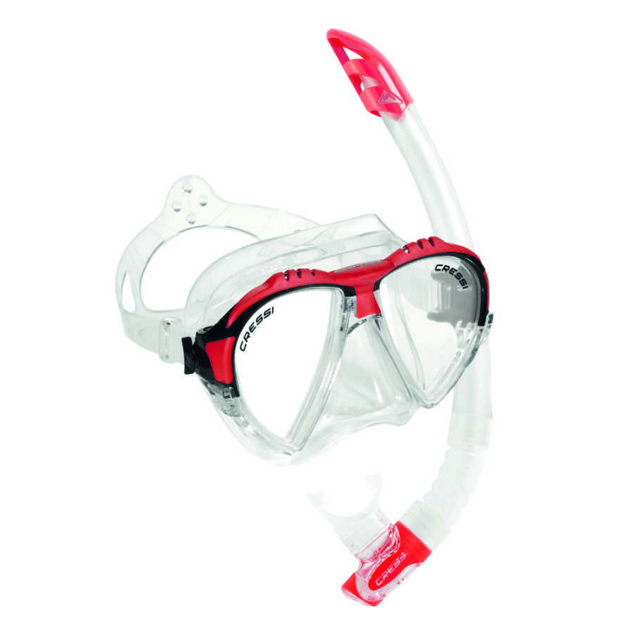 Cressi Matrix Maske Gamma Şnorkel Seti BLACK/BLACK