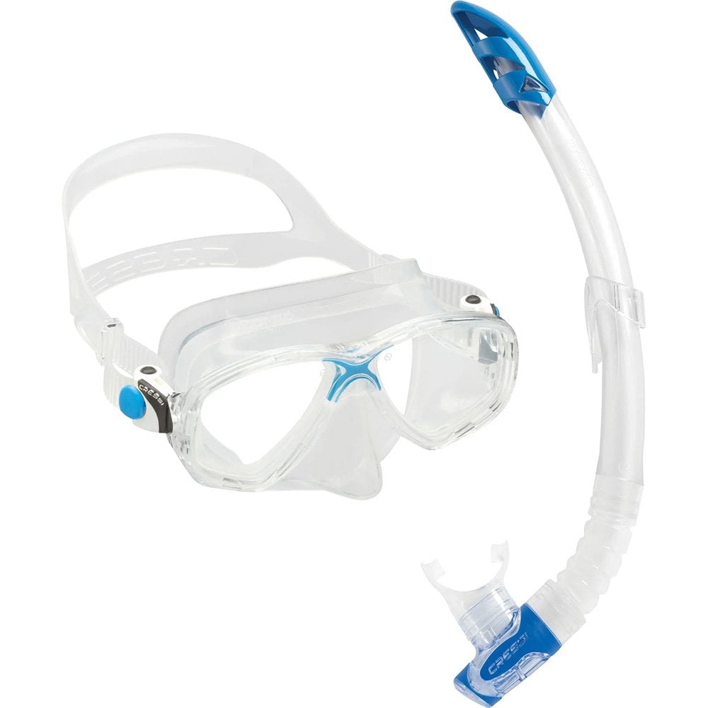 Cressi Marea Maske Gamma Şnorkel Seti BLUE/BLUE