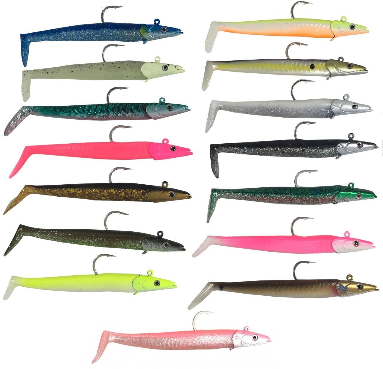 Savage gear Sandeel 12.5 cm 23 gr 2+1 Adet Suni Maket Balık