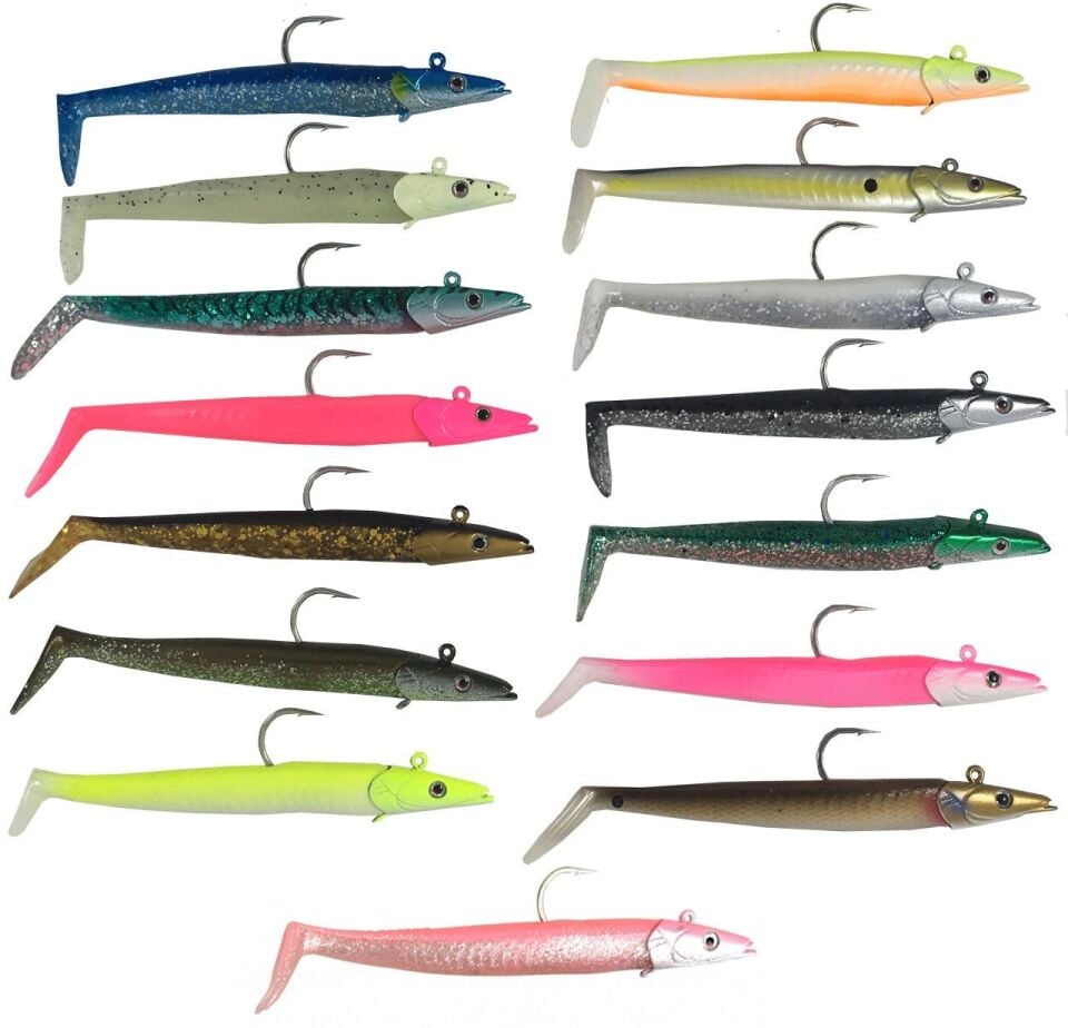 Savage gear Sandeel 12.5 cm 23 gr 2+1 Adet Suni Maket Balık