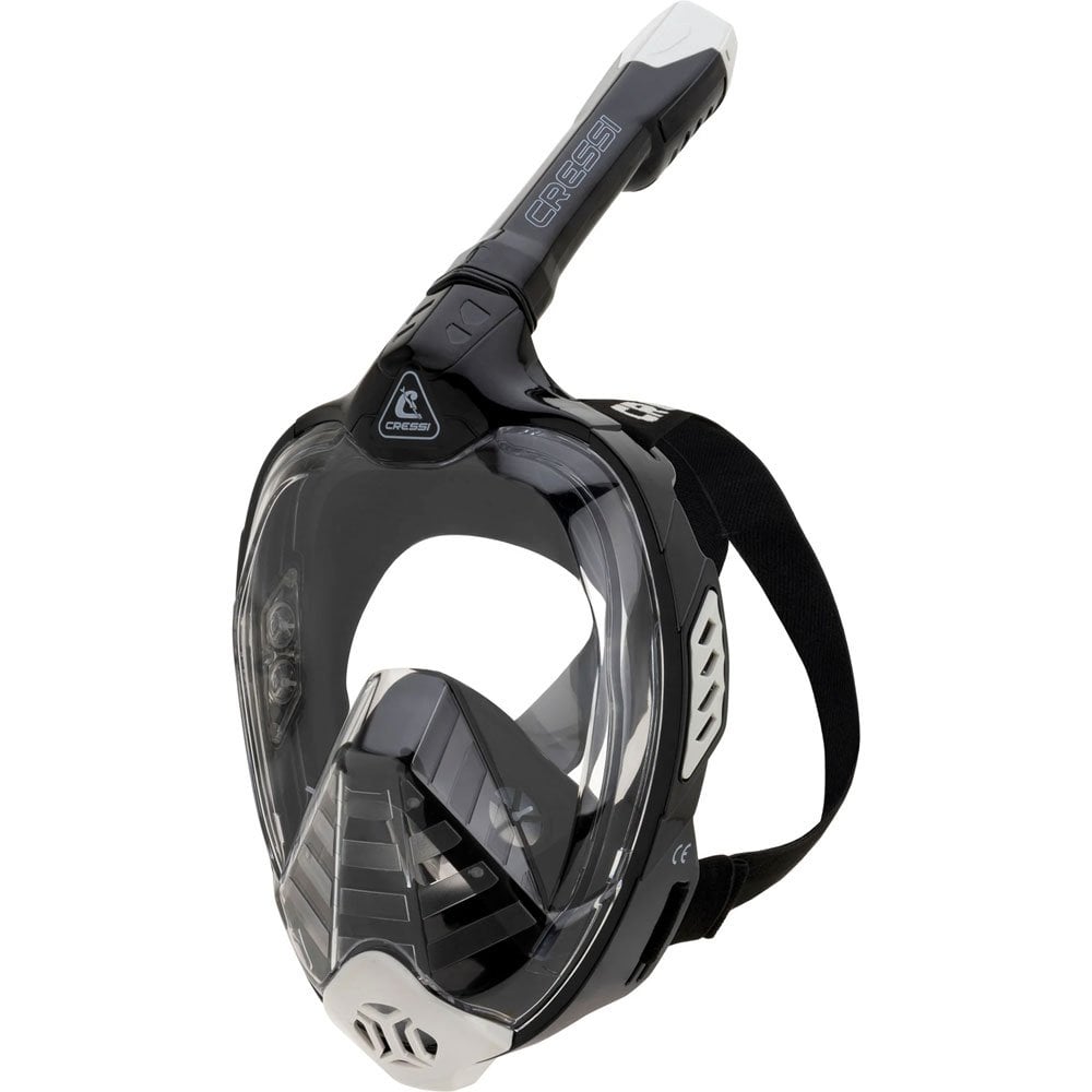 Cressi Bali Tam Yüz Maske WHITE / BLACK - L/XL