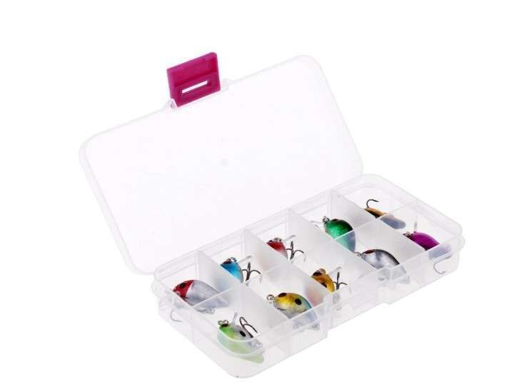 Captain 3397 Lure SET 5cm Floating 10lu Maket Balık Seti