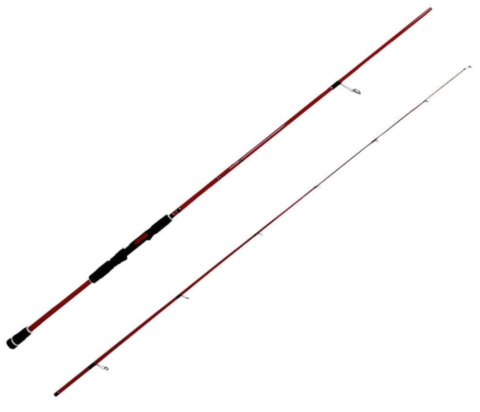Okuma Super Spin Set  Red Spin 240cm 7-28gr + Safyre SF-1000A Makine + Kendo 8X İp + Savage Gear Cannibal Shad